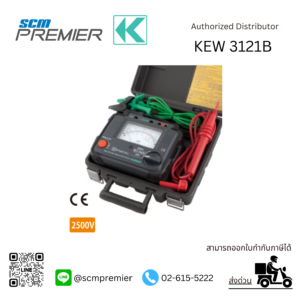 KYORITSU KEW 3121B - เครื่องทดสอบฉนวนโวลท์สูง