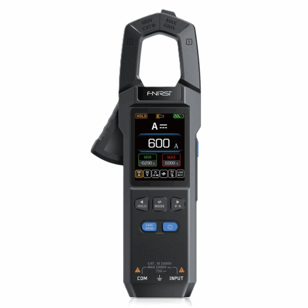 FNIRSI® DMC-100 DC AC Current Voltage Clamp Meter Digital Multimeter ดิจิตอล แคลมป์มิเตอร์ - Image 3