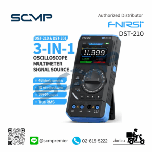 มัลติมิเตอร์/ดิจิตอล FNIRSI DST-210, 1000VDC, 750VAC, Oscilloscope 10MHz