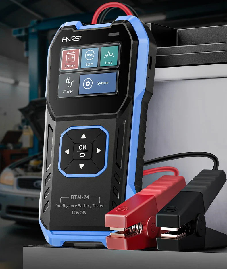 BTM-24 FNIRSI CCA Multi-Function 12V/24V Car Battery Tester - Image 3